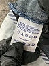 Lands' End 100% Baumwolle Chevron-herringbone Blue Shorts Size 4 - photo 4