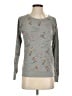 Chaser Print Gray Pullover Sweater Size S - photo 1