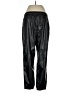 Nine West 100% Polyester Metallic Silver Track Pants Size L - photo 2