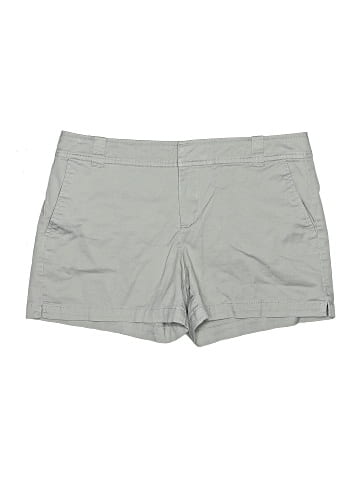 New York & Company Khaki Shorts (view 1)