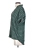 CAbi 100% Polyester Green Short Sleeve Blouse Size XS - photo 5