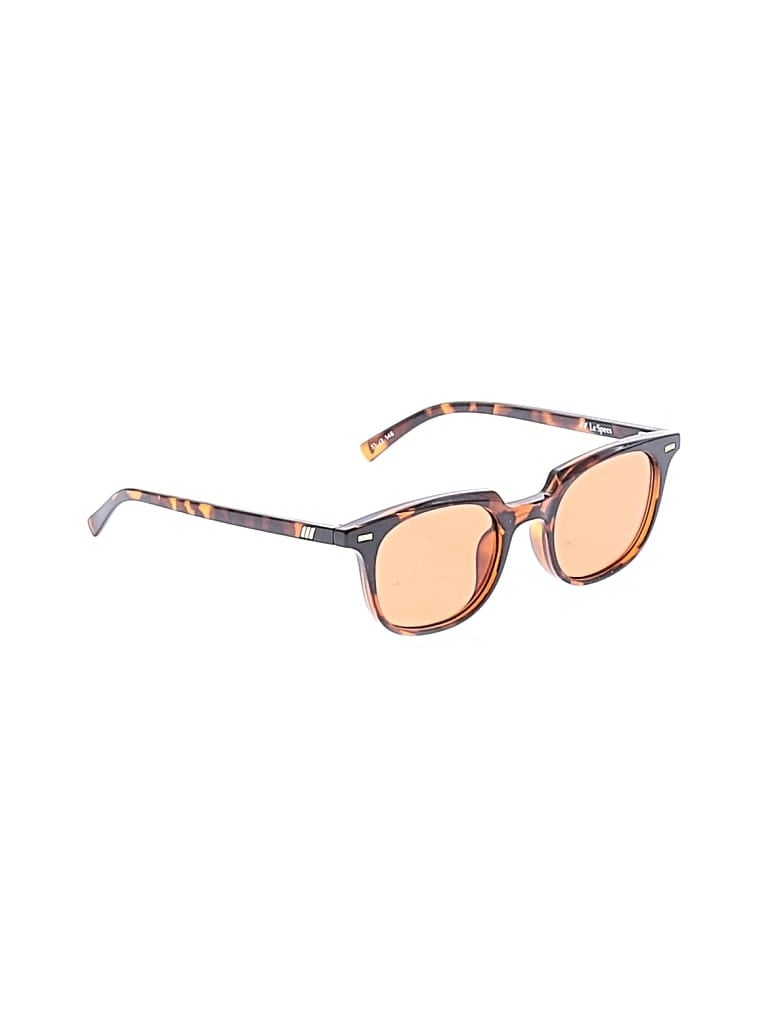Pre-owned Le Specs Sunglasses In Tan