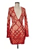 Unbranded Red Cocktail Dress Size M - photo 1