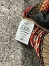 Talbots Argyle Fair Isle Color Block Orange Brown Cardigan Size 1X Petite - photo 8