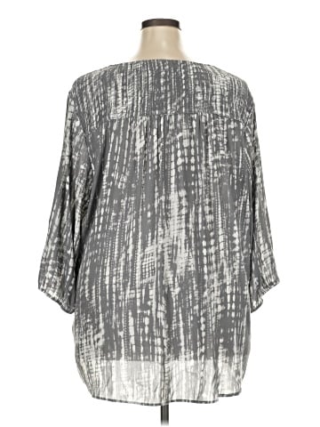 Torrid 3/4 Sleeve Blouse (view 2)