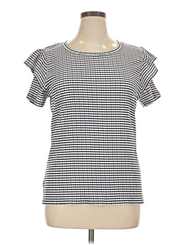Ann Taylor Factory Short Sleeve Top (view 1)