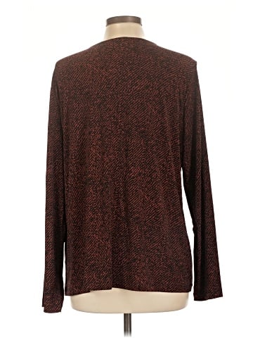 Susan Graver Long Sleeve Top (view 2)