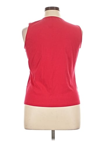 Christopher & Banks Sleeveless T-Shirt (view 2)