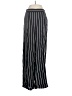 Umgee 100% Polyester Stripes Black Casual Pants Size M - photo 1