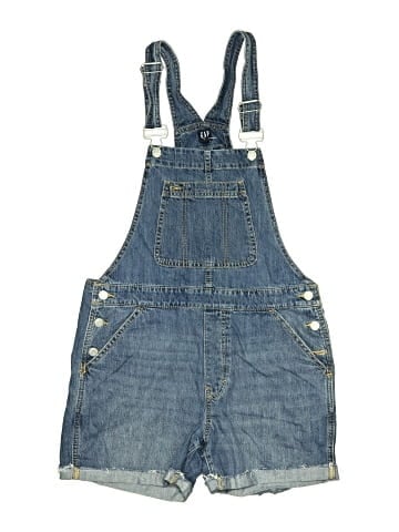 Gap Overall Shorts (view 1)