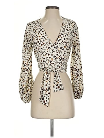JOA Long Sleeve Blouse (view 1)