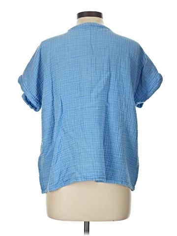 Purejill Short Sleeve Blouse (view 2)
