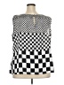 Worthington 100% Polyester Black Sleeveless Blouse Size 3X - photo 2