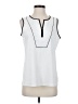 Calvin Klein White Sleeveless Blouse Size XS - photo 1