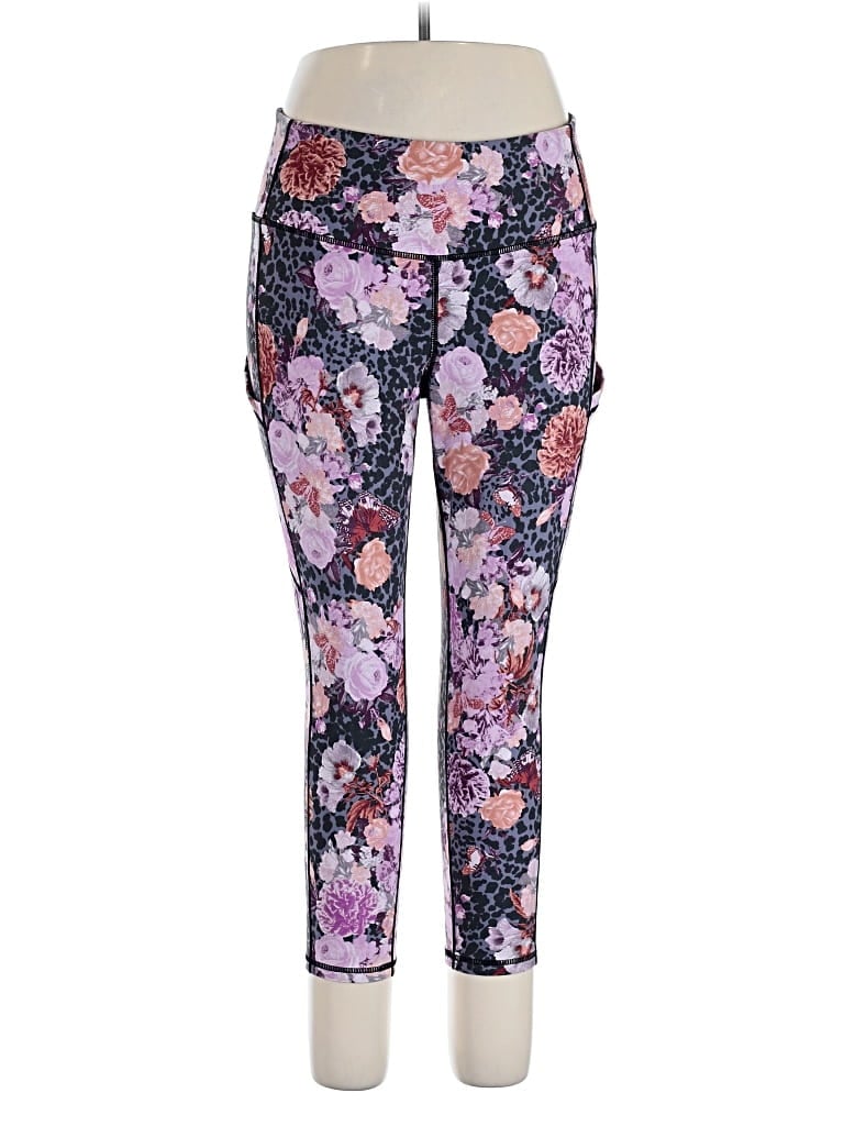 Pre-owned Torrid Active Pants In Purple