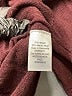 Apt. 9 Color Block Burgundy Pullover Sweater Size M - photo 8