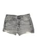 Universal Thread Gray Denim Shorts Size 4 - photo 1
