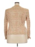 Le Suit Tweed Gold Blazer Size 18 - photo 2