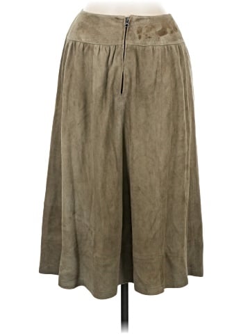 Chanel Vintage 1999 Leather Skirt (view 2)