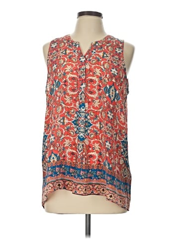 Tolani Sleeveless Silk Top (view 1)