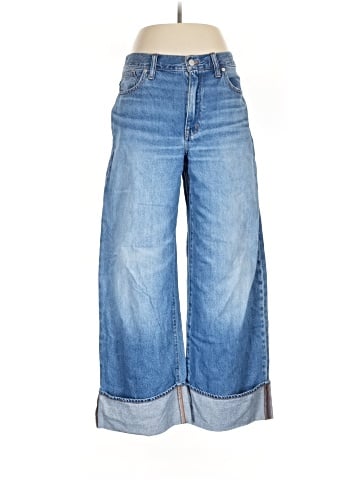 Madewell Superwide-Leg Jeans in Fannin Wash (view 1)