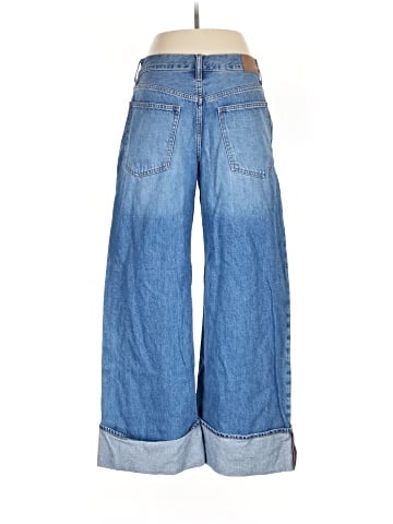 Madewell Superwide-Leg Jeans in Fannin Wash (view 2)