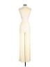Catherine Malandrino Solid Ivory Jumpsuit Size 2 - photo 2