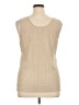 Chico's Ivory Sleeveless Blouse Size XL (3) - photo 2