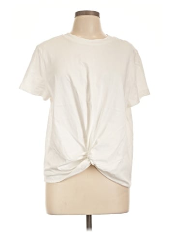 Ann Taylor Factory Short Sleeve T-Shirt (view 1)