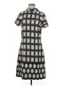 Etcetera Graphic Gray Casual Dress Size 8 - photo 1