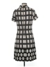 Etcetera Graphic Gray Casual Dress Size 8 - photo 2