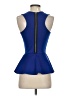 Arden B. Blue Sleeveless Blouse Size S - photo 2