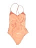 Born Primitive Solid Orange One Piece Swimsuit Size S - photo 2