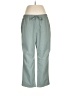 L.L.Bean 100% Polyester Solid Teal Casual Pants Size L - photo 1