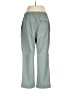 L.L.Bean 100% Polyester Solid Teal Casual Pants Size L - photo 2
