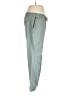 L.L.Bean 100% Polyester Solid Teal Casual Pants Size L - photo 4