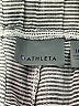 Athleta 100% Linen Chevron-herringbone Gray Shorts Size 10 - photo 3