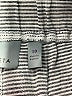 Athleta 100% Linen Chevron-herringbone Gray Shorts Size 10 - photo 4