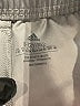 Adidas 100% Polyester Solid Gray Athletic Shorts Size 11 - 12 - photo 3