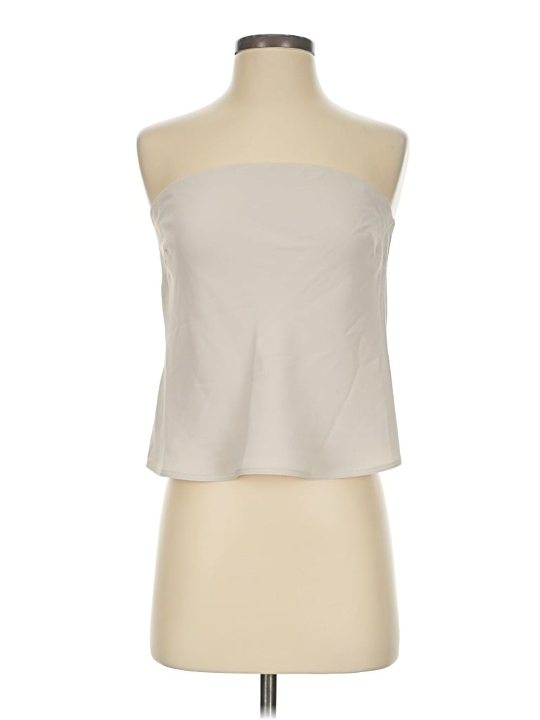 Pre-owned Babaton Sleeveless Blouse In Ivory