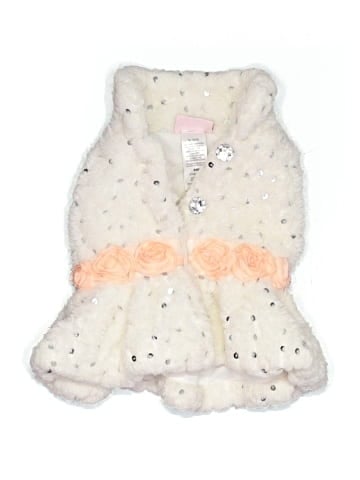 Little Lass Faux Fur Vest (view 1)