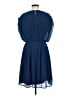 Zara Basic Solid Blue Cocktail Dress Size M - photo 2