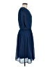 Zara Basic Solid Blue Cocktail Dress Size M - photo 4