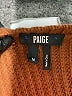 Paige Brown Wool Pullover Sweater Size M - photo 4