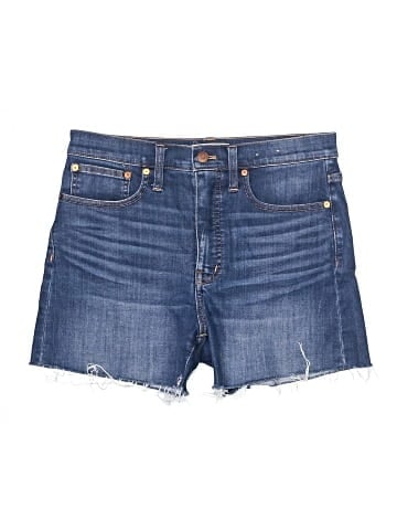 Madewell High-Rise Denim Shorts in Danny Wash: TENCEL&trade; Denim Edition (view 1)