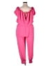 Dokotoo 100% Polyester Solid Pink Jumpsuit Size XXL - photo 2