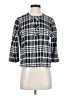 Petite Sophisticate Outlet Checkered-gingham Black Blazer Size S - photo 1