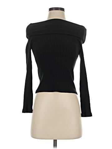 Madewell Off-Shoulder Long-Sleeve Top (view 1)