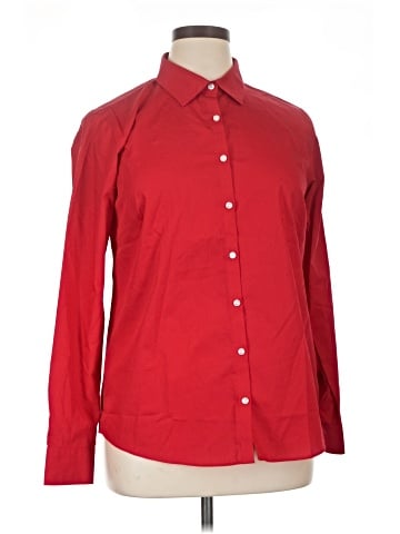 Lands' End Long Sleeve Button-Down Shirt (view 1)