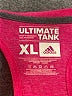 Adidas 100% Polyester Pink Active Tank Size XL - photo 7